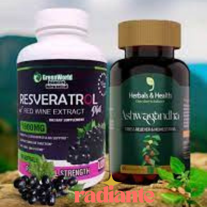 Ashwagandha y Resveratrol